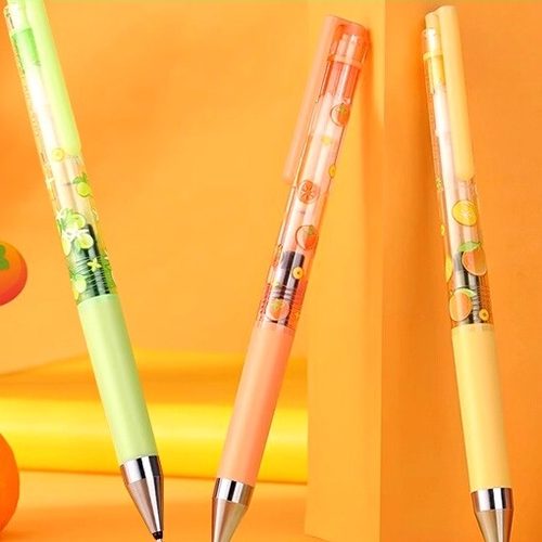 PILOT百乐Juice up百果乐中性笔学生考试心想试橙限量版套装黑芯