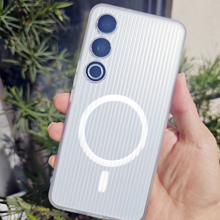 纯后平放 独立按键 光栅魅族20透明保护套20Classic手机壳磨砂【壳内磁铁】适用撞色全包防摔精孔 唯魅科技