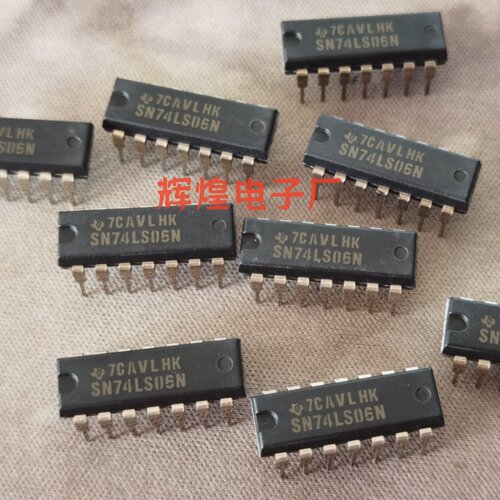 SN74LS06N 74LS06N 直插DIP14 进口原字原脚