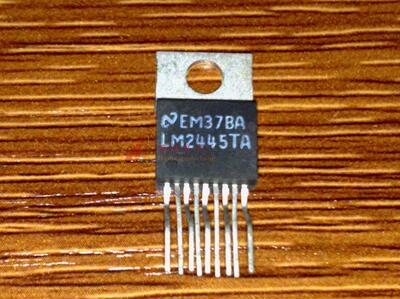LM2445TA LM2445 进口拆机三极管TO-220 电源显示驱动器芯片.
