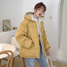 新款 bf学生棉衣面包服外套宽松小棉袄 韩版 短款 棉服女装 2019年冬季