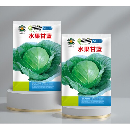 生吃甜脆水果甘蓝种子包菜种籽秋播南方蔬菜大全青菜种孑大头菜