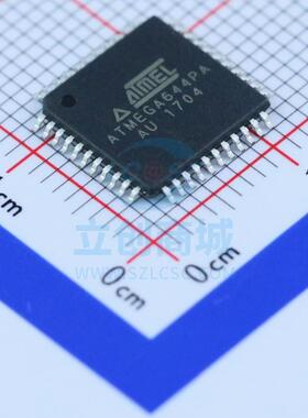 全新 ATMEGA644PA-AU ATMEL(爱特梅尔)/AVR TQFP-44_10x10x08P