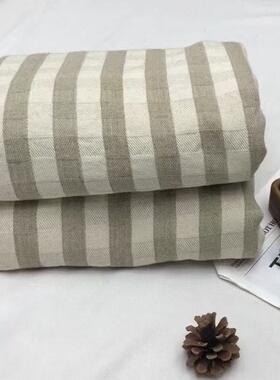 最后几条清仓了【棋盘格】 汉麻凉席 220*240cm 酵素水洗加厚床单