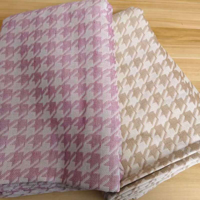 千鸟格亚麻毯  160*200cm  210*230cm  夏凉毯 沙发毯 车载谈