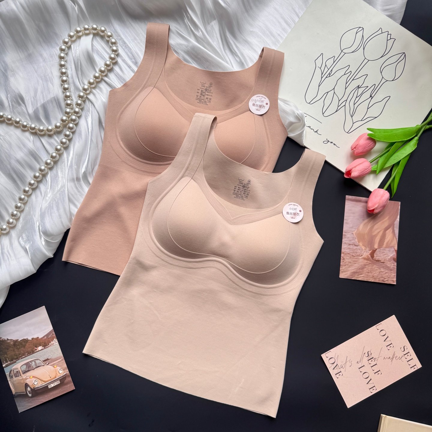 2025秋冬蚕丝蛋白暖肤衣磨毛隐形粉底液肤无痕提拉打底保暖背心女,女士内衣/男士内衣/家居服,保暖背心,淘宝优惠券,粉丝福利购,淘宝优惠卷