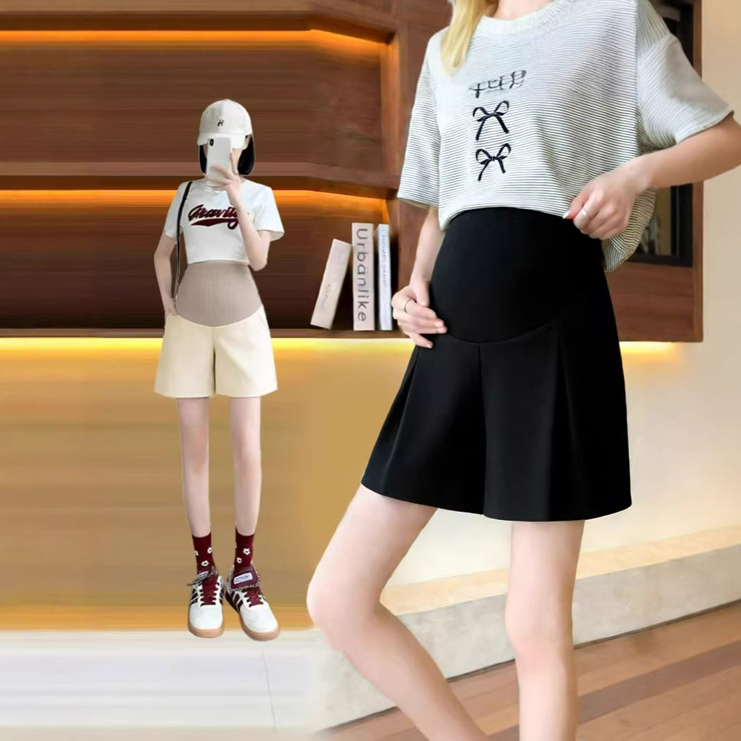 孕妇裤西装裤显高显瘦宽松大码时尚运动外穿打底裤高腰托腹孕妇裤