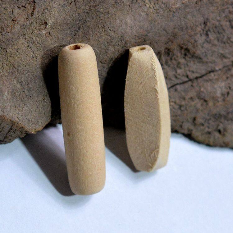 扭珠异形木珠直筒米珠木片木块多款 其他DIY饰品配件材料散珠