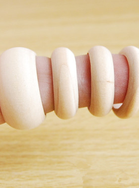 毛胚木指环戒指宽男女时尚手工diy漆器漆艺漆画材料饰品配件材料