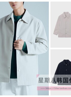 包邮韩国代购 Mind Bridge男士春秋款休闲商务短款风衣MXCA2104
