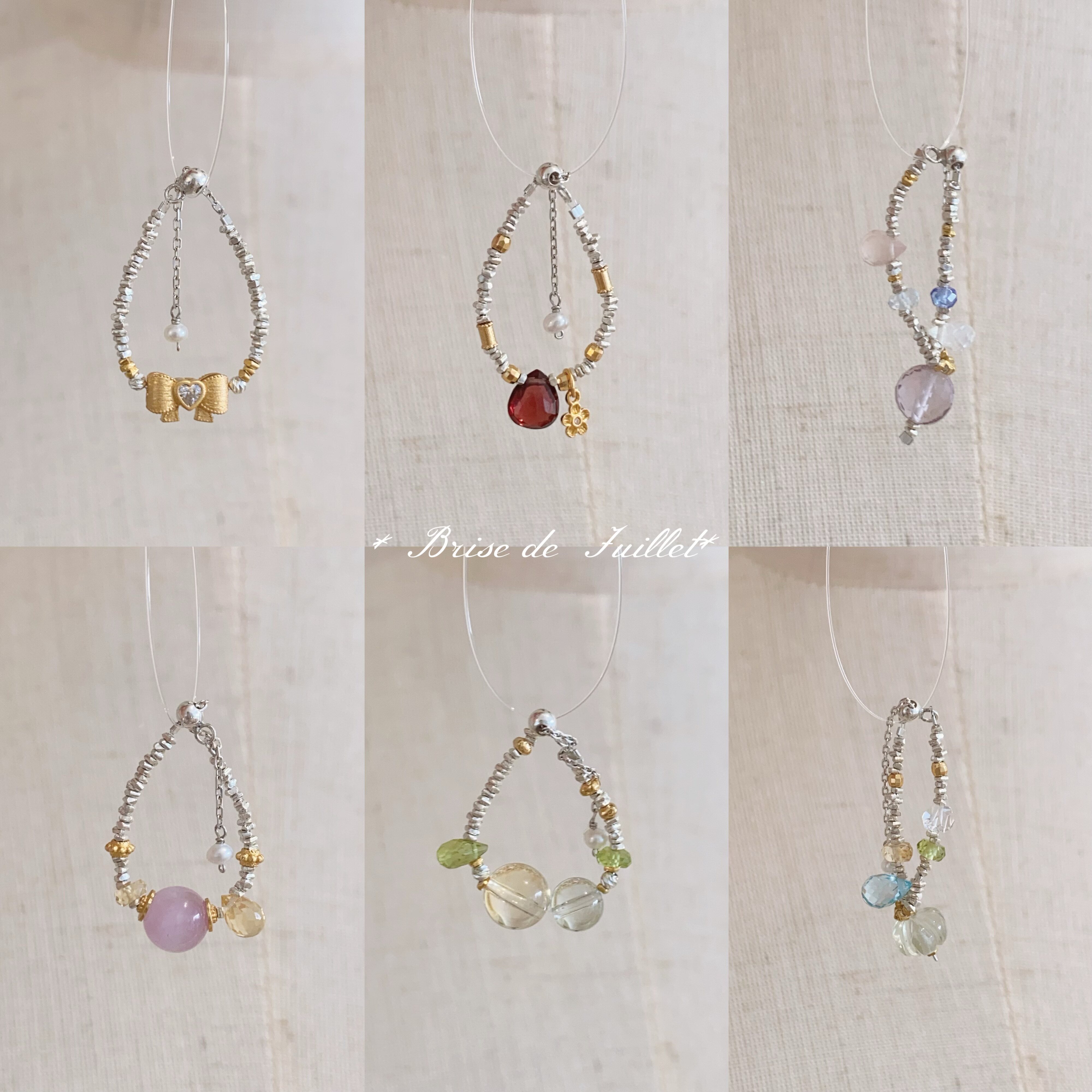 夏日微风*多宝记。彩色天然石水晶橄榄石碎银戒指环清新高级小众