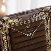 rêves幻梦 夏日微风 Des 925银锆石精致流苏项链高级小众女工厂