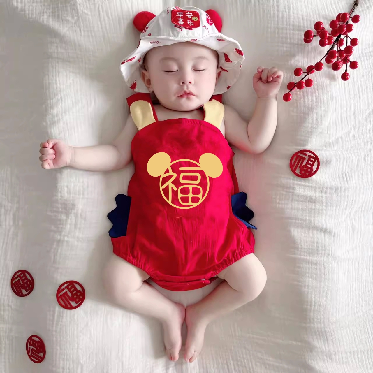 周岁男宝礼服婴儿夏天衣服新生儿满月百天宝宝夏季连体衣女婴夏装