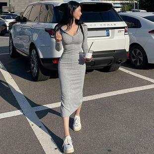 连衣裙ms 休闲连帽显身材长款 51STUDIO自制 UB663气质优雅女人味