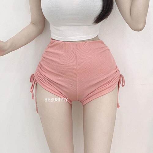 51STUDIO自制 自留 MP273显瘦显腿长~性感舒适弹力抽绳休闲短裤se