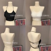 51STUDIO自制 8057 显瘦百搭内搭上衣女 夏季 新款