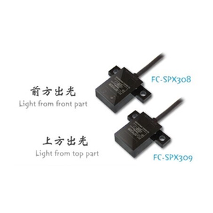 嘉准传感器F&C光电开关FC SPX309三线NPN常开24V SPX308感应器FC