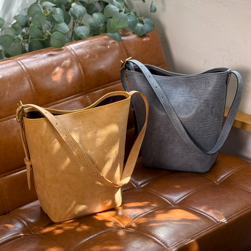 mbox牛皮桶包一桶金大容量女包