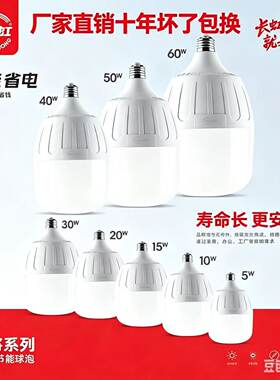长虹LED节能超亮E27灯泡