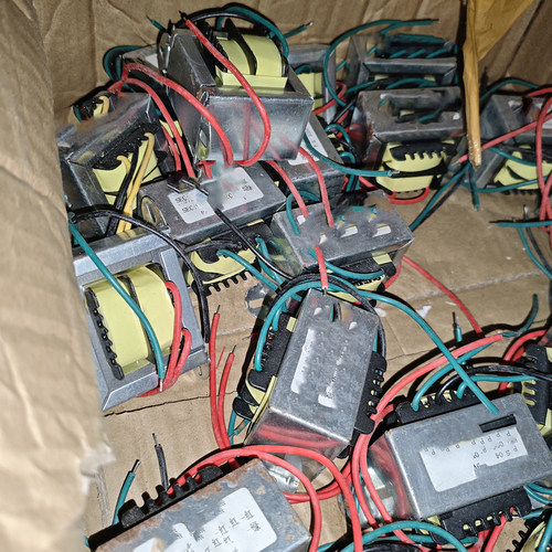 拆机剪线32W方形变压器音响E牛功放电源双22V电压EI变压器单18V
