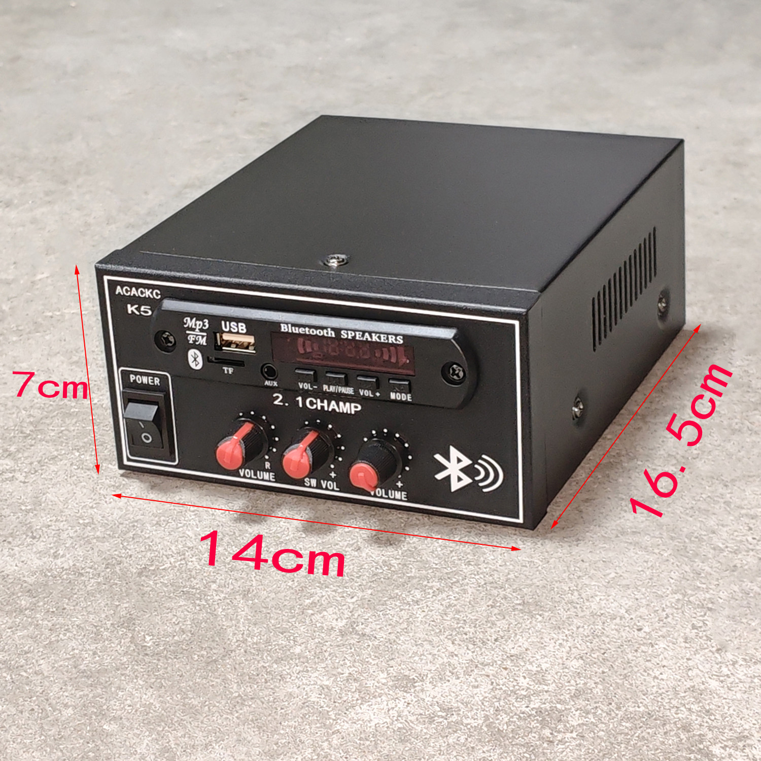 180W蓝牙超劲DIY改装220V音箱电脑功放大功率2.1功放12V24V户外用