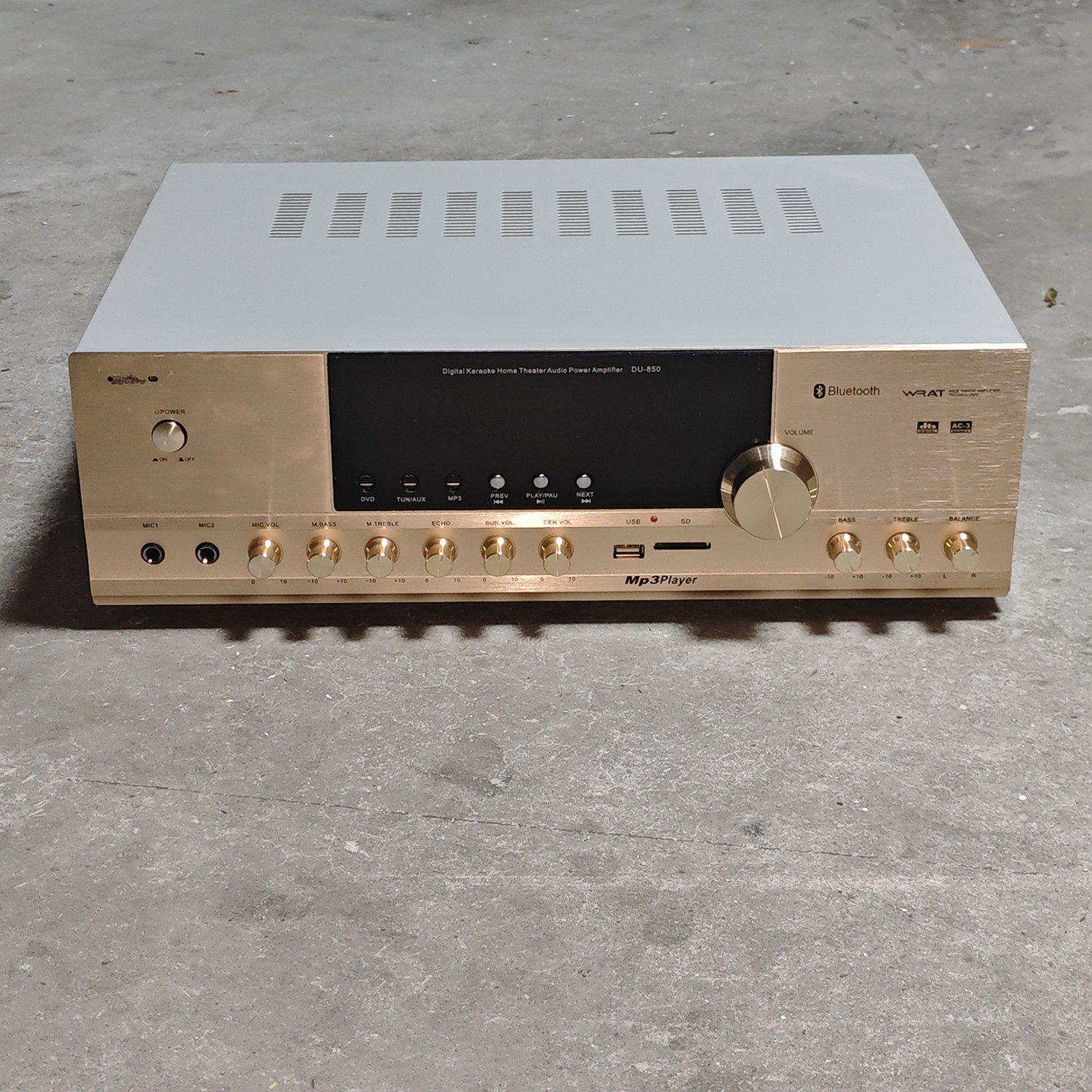 有问题机二手损坏功放4管+2030三只放机2.1声道220V低价处理带USB