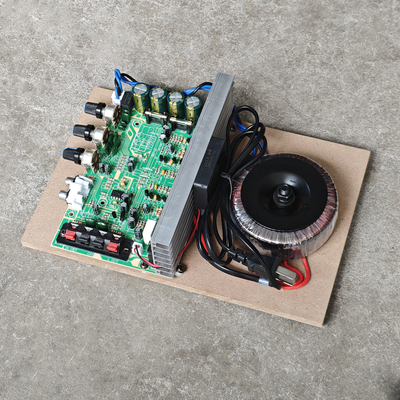 600W8个A1943C5200hifi220V大功率功放板智能风扇5532前级功放板