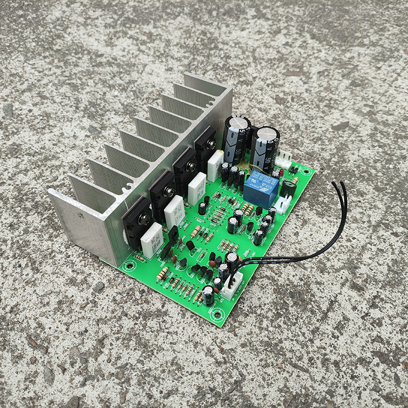 进口管单声道功放板发烧大功率功放板家用 带散热DIY功放机箱