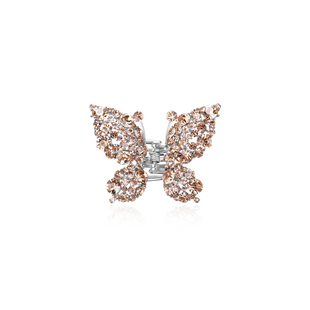 《梦幻蝶园》奇美拉高级感蝴蝶发夹女后脑勺半扎抓夹气质轻奢夹子