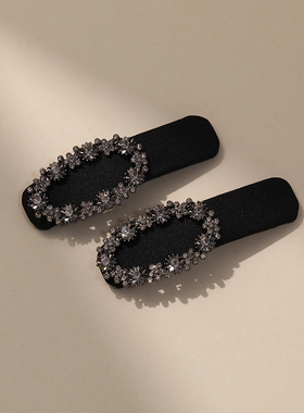 奇美拉发夹边夹侧边夹女高级感新款黑色复古刘海碎发夹BB夹头饰