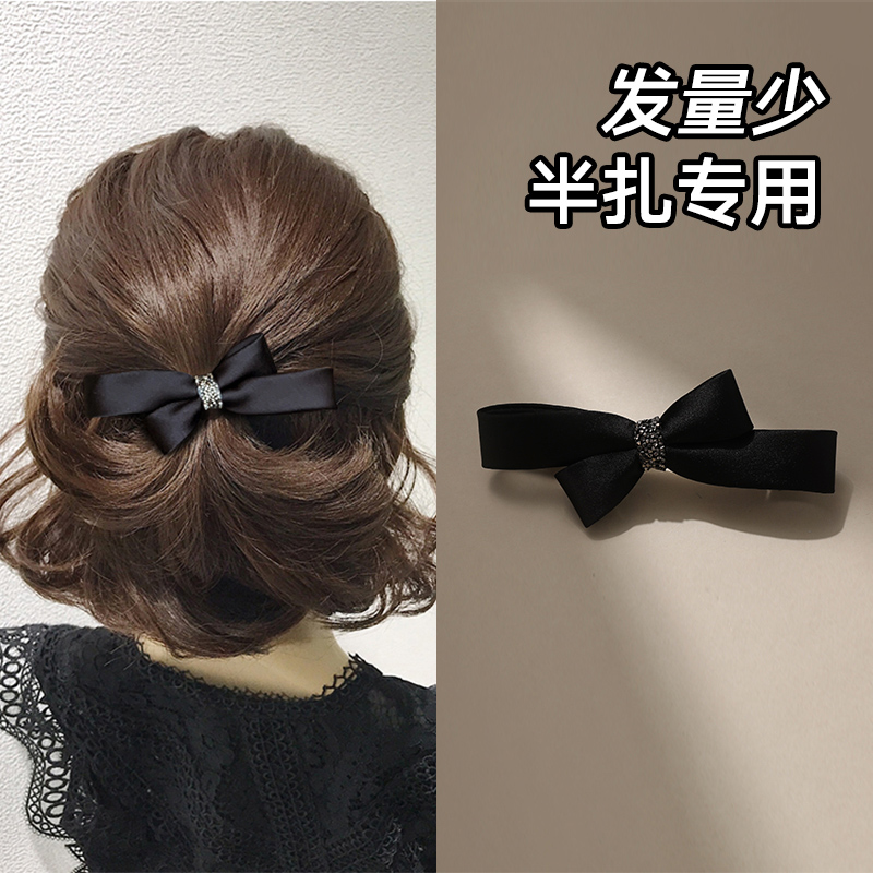 奇美拉发夹女生高端蝴蝶结顶夹