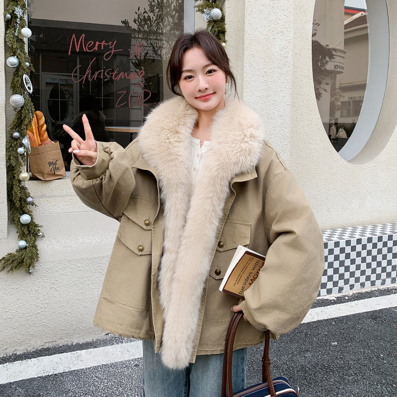 新款 新标90绒仿毛领派克羽绒服 9217p310k458图片 新款 新标90绒仿毛领派克羽绒服 9217p310k458图片