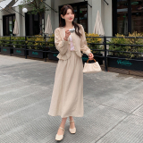 现货秋装长袖套装两件套连衣裙057-8800-P155K218，商品下架区，唯尔萱