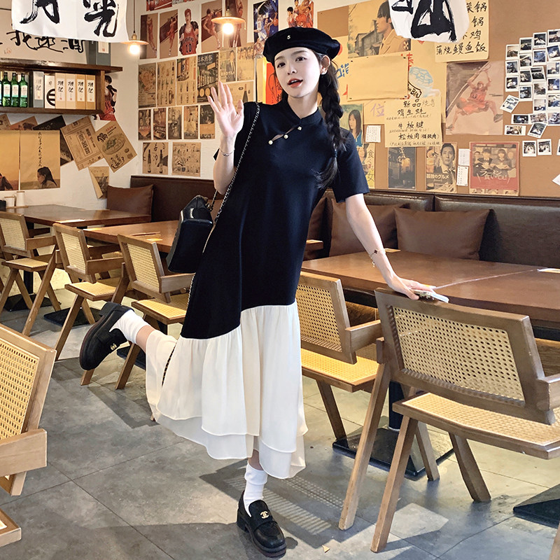夏装新款风新中式连衣裙8798-P115K168,女装连衣裙,2B080