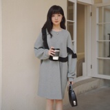 现货秋装新款黑色花边卫衣057-5837-P105K158，女装连衣裙，唯尔萱