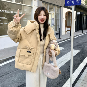 新款 新标90绒鹿角短款羽绒服 9212p290k458图片