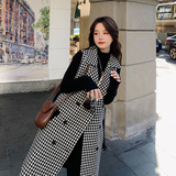 现货秋装黑色格子西装马甲057-20080-P90K159，商品下架区，唯尔萱