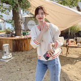 现货秋装米色外套棒球服上衣057-5807-P125K188，商品下架区，唯尔萱