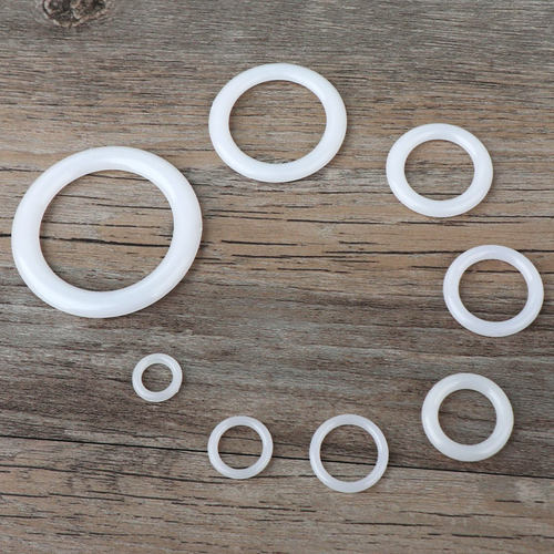 吊带裙子o型小圈diy衣服上配件编织钩包用塑料圆环肩带固定扣材料