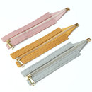 手工包18cm拉链档头层皮龙骧纹拉链diy钩针拼布包口拉链手缝孔位