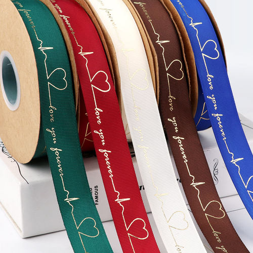 2.5cm螺纹带印字带8分字母印花