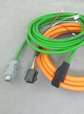 台达ASD-B3伺服电机线码器线ACS3-CAEN1003动力线CAPF3105刹车线