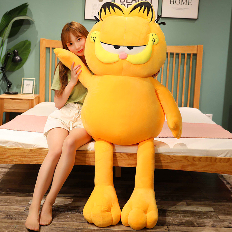 加菲猫公仔正版毛绒玩具大