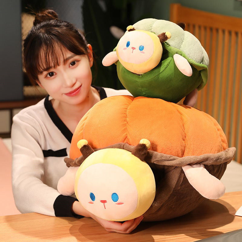 创意南瓜龟蜜公仔玩偶闺蜜乌龟毛绒玩具恶搞娃娃抱枕送男生日礼物