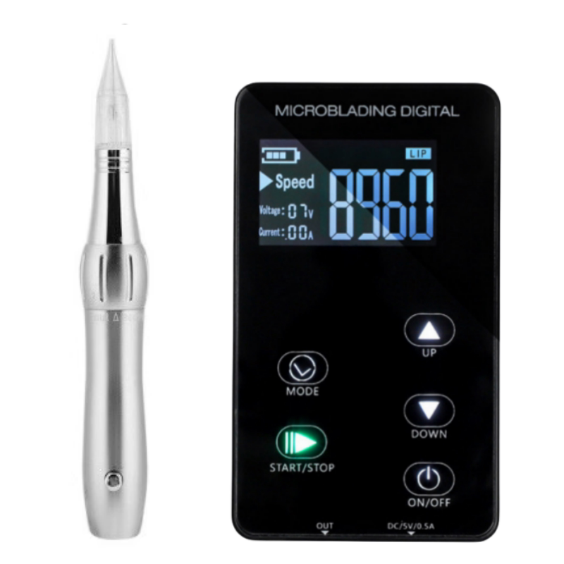 A9纹绣面板机 数显可调全抛一体机 雾眉 野生线条眉半壁U9U11针