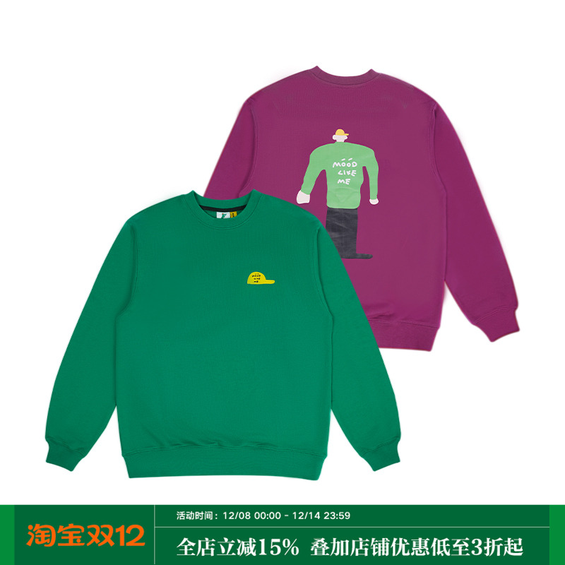 MOODLIKEME圆领卫衣