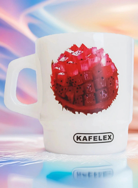 KAFELEX原创创意高颜值白领玉瓷咖啡马克杯周边水杯随行咖啡杯