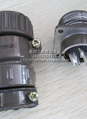 厂家直销/航空插头插座/P28K9Q正插/P28K2Q/航空插头/4芯/P型插头