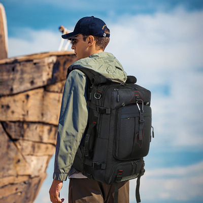 Hiking  Backpack Large Capacity Waterproof  Wear-Resistant