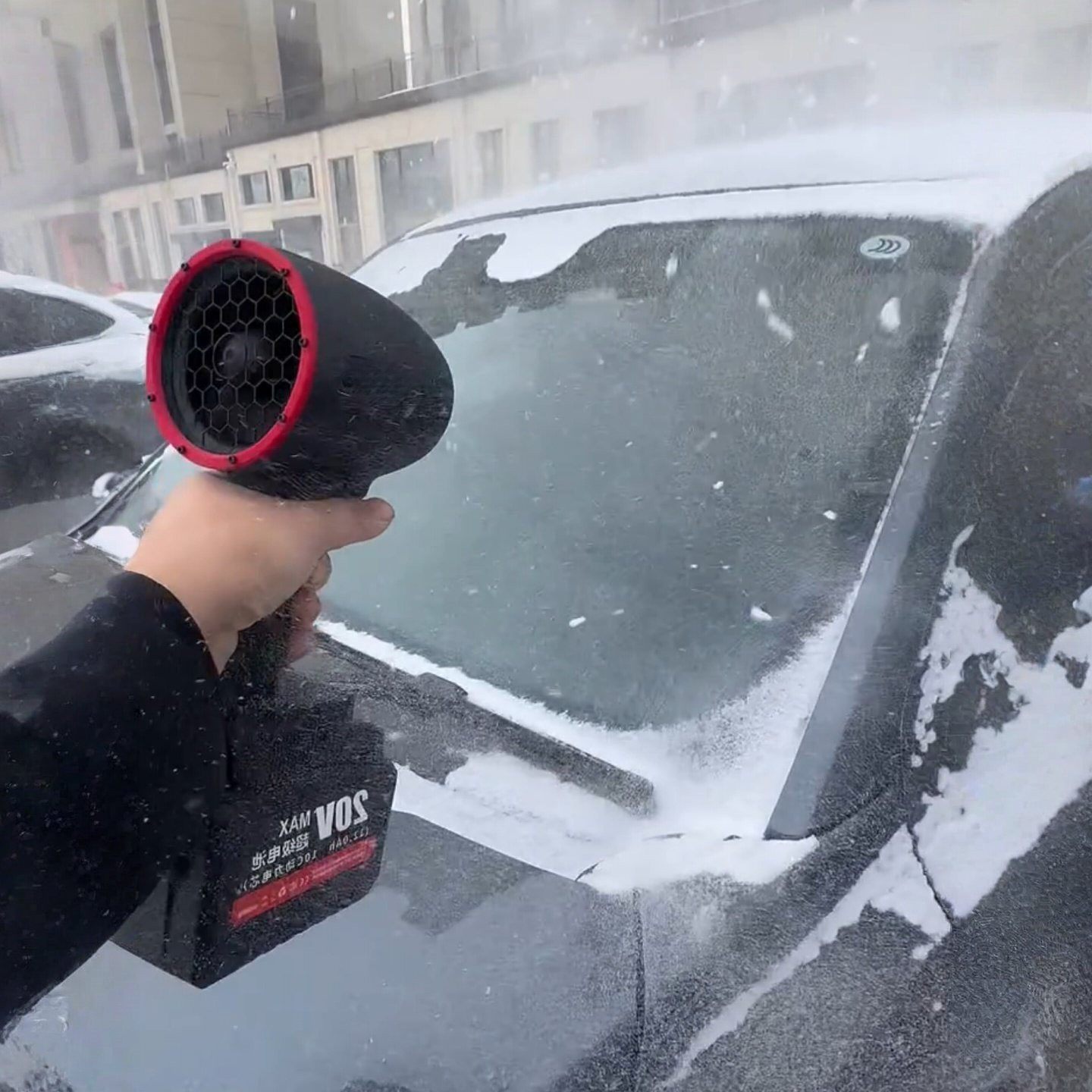 汽车吹雪强力吹风机大功率锂电手持暴风机小型可携式暴力涡轮风扇